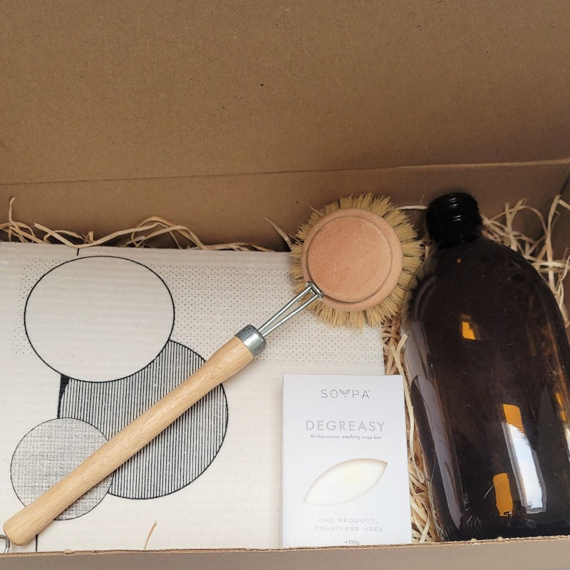 Plastic-free Cleaning box