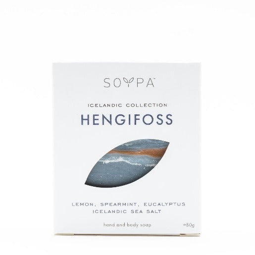 Hengifoss soap I Lemon, Spearmint, Eucalyptus