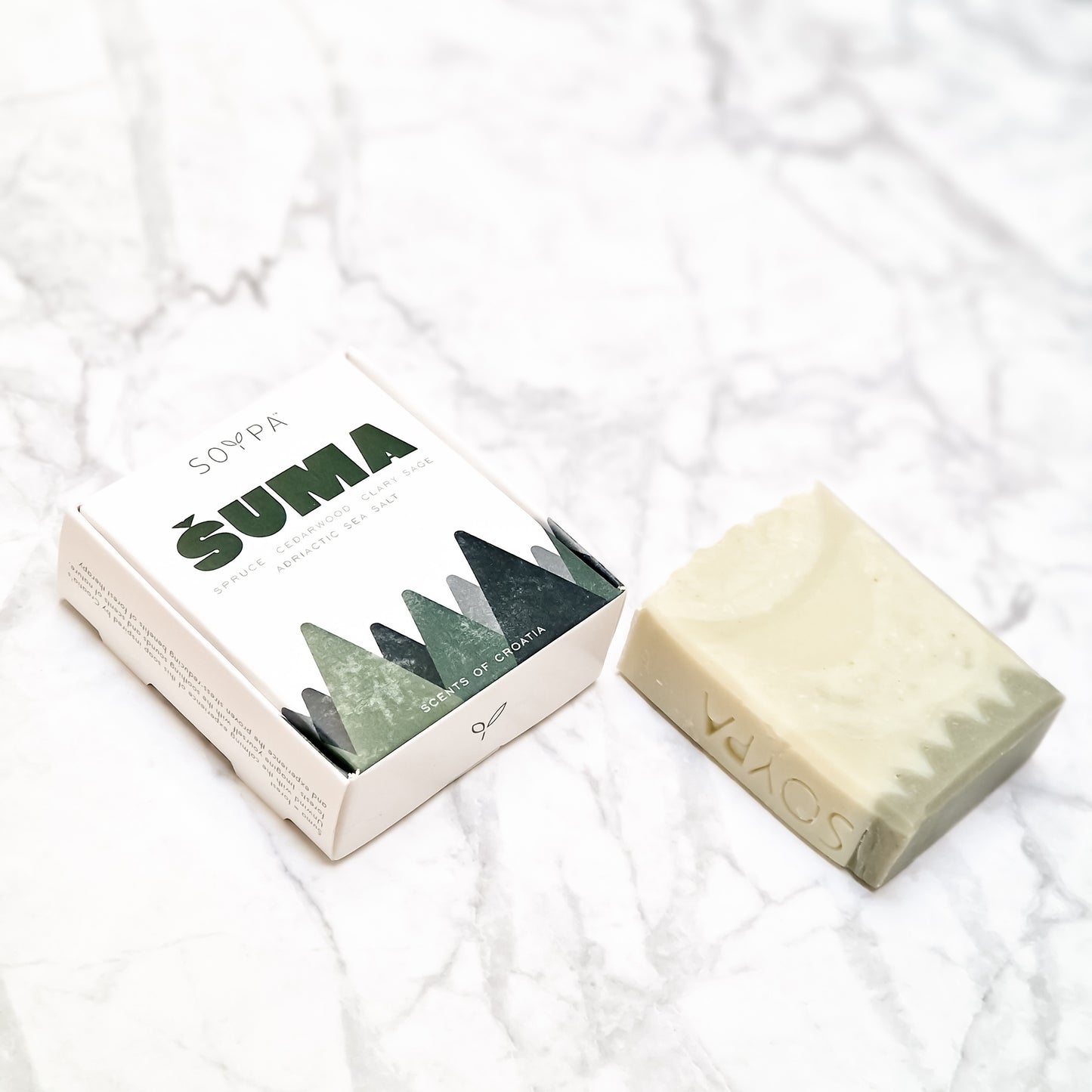 Šuma handmade soap I Cedarwood, Spruce, Clary Sage
