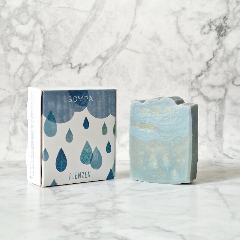 Plenzen handmade soap | Petitgrain, clary sage and peppermint