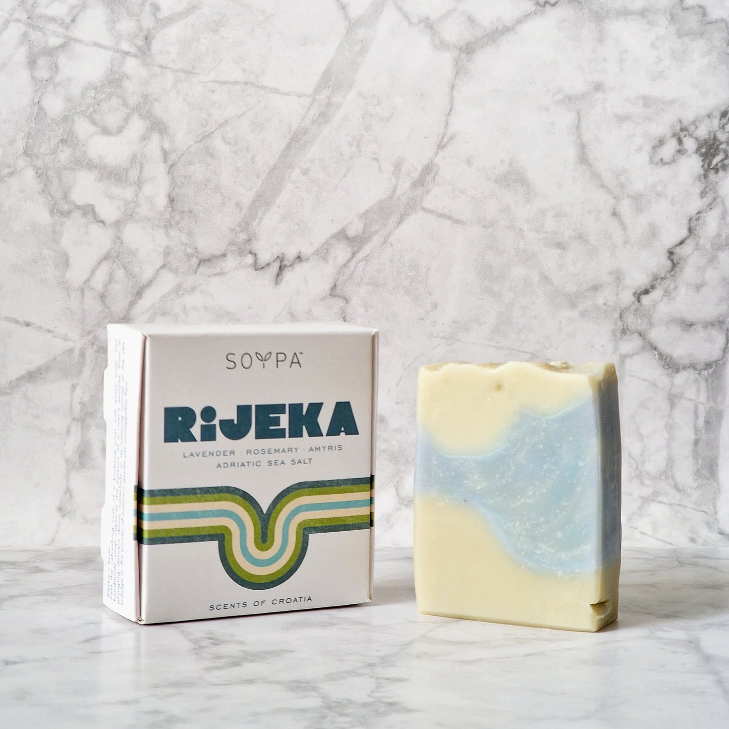 Rijeka handmade soap I Lavender, Rosemary, Amyris