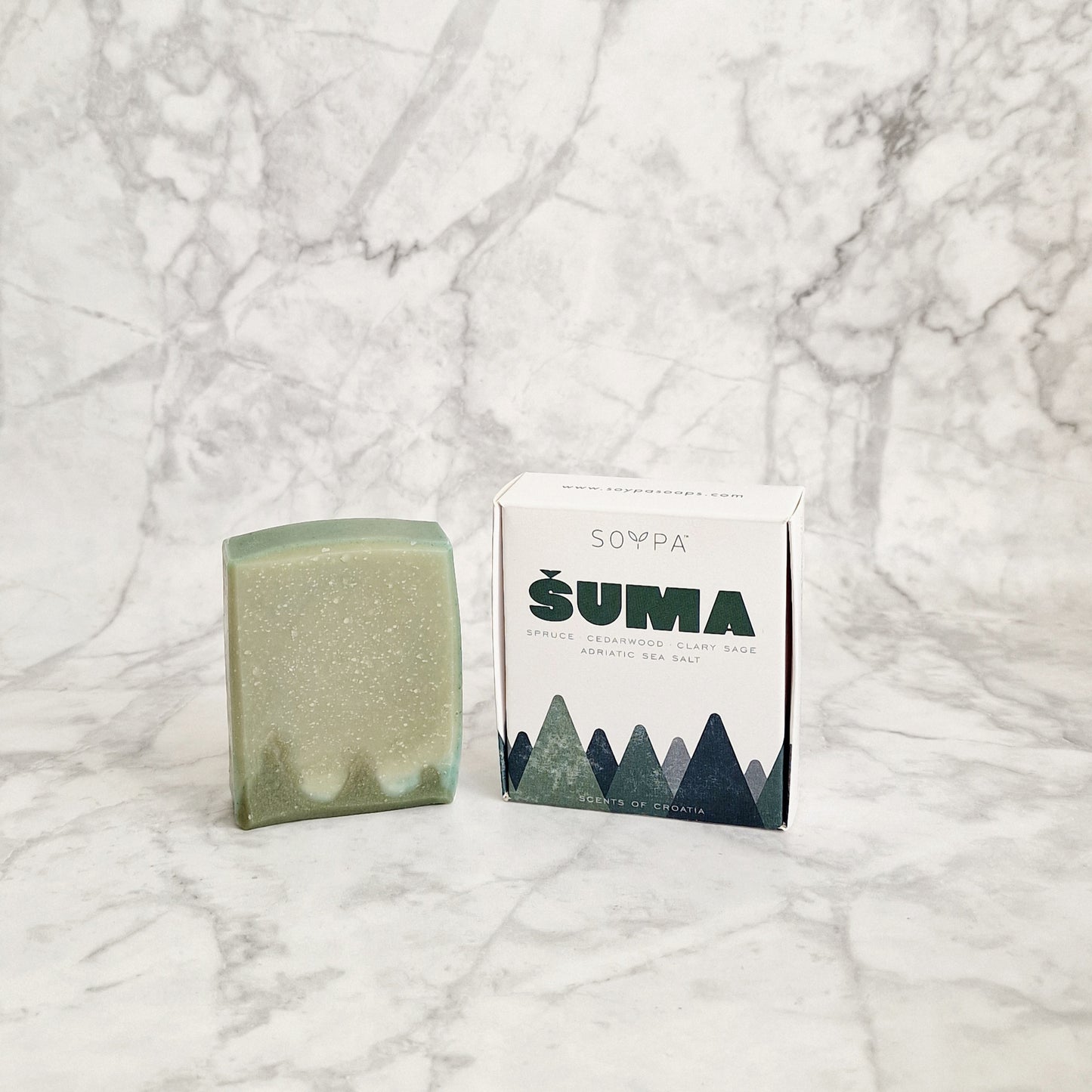 Šuma handmade soap I Cedarwood, Spruce, Clary Sage