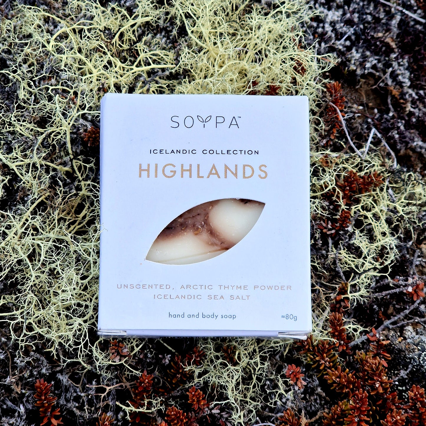 Highlands soap I Naturally scented with Arctic thyme