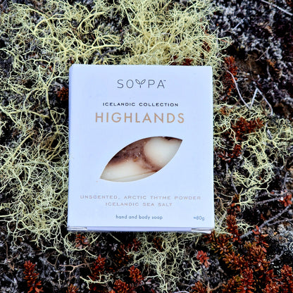Highlands soap I Naturally scented with Arctic thyme