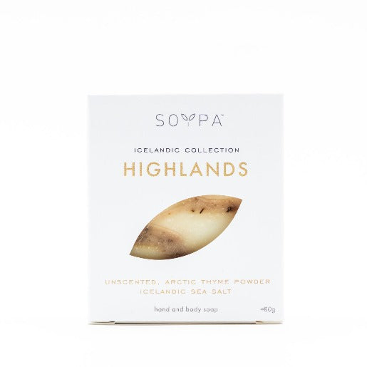 Highlands soap I Naturally scented with Arctic thyme